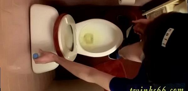  Nude males fucking and pissing gay Unloading In The Toilet Bowl